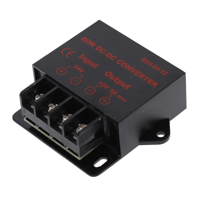 24V TO 12V 5A dc dc converter regulator car step down reducerwq £8.54