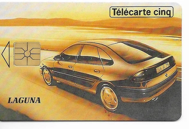 Rare / Carte Telephonique - Renault : Laguna Auto Voiture France Car / Phonecard