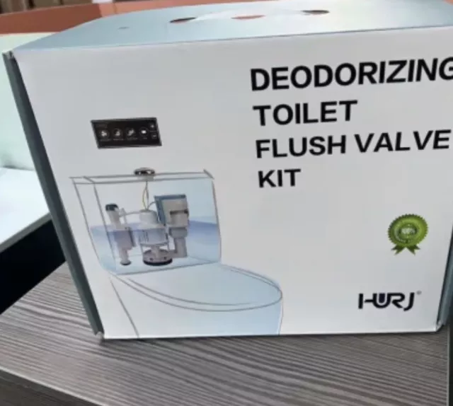 HURJ Deodorising Eco toilet flush valve kit brand new in box.