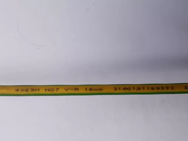 câble fils électrique 16mm au mètre rigide terre mini 5m procâble neuf bâtiment