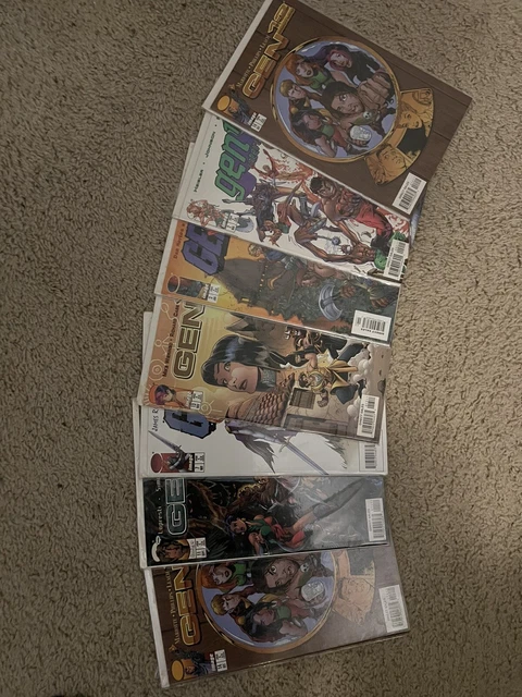 Image Comics ‘Gen 13’ (Lot of 7) vintage comics. Very Good Condition!