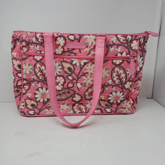 Vera Bradley pink laptop bag
