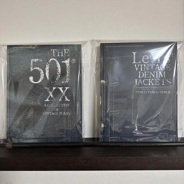 LEVI'S VINTAGE DENIM Jackets Book & THE 501 XX A Collection