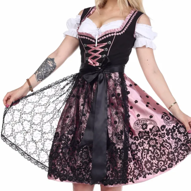 020 . Dirndl Oktoberfest German Austrian Dress Sizes: 4.6.8.10.12.14.16.18.20.22