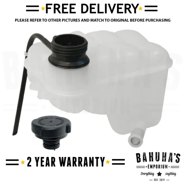 Land Rover Discovery 2 Coolant Expansion Header Water Tank + Cap 2.5 TD5