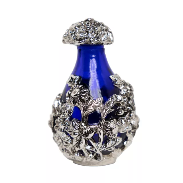 Botella lagrimal victoriana de plata Perfect Memorials - botella lagrimal de 2 pulgadas/hermosa...