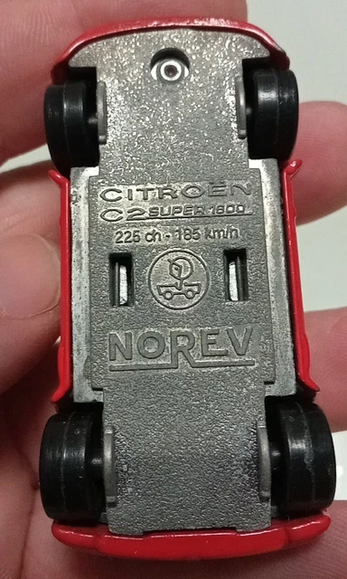 Coffret Norev Citroën C2 Super 1600 – 1:43 – Miniature Neuve