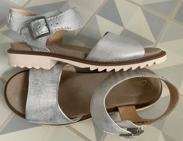Clarks ferni fame shop sandals yellow