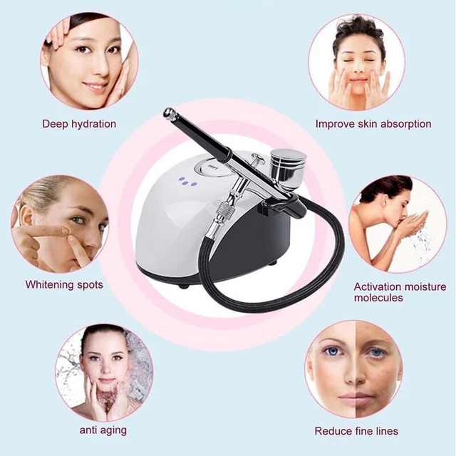 Airbrush Compressor Spray for Nail Airbrush Cake Car Fish Shoes Painting Face