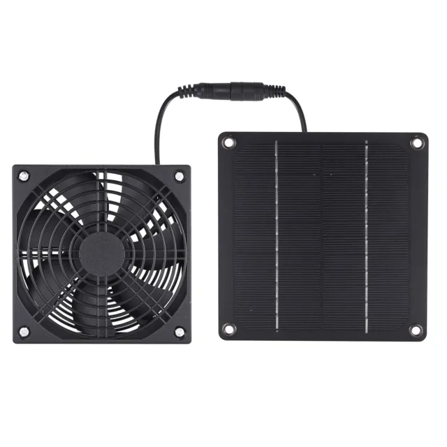 Easy Installation and Operation with the Solar Panel Fan for Sheds and Coops