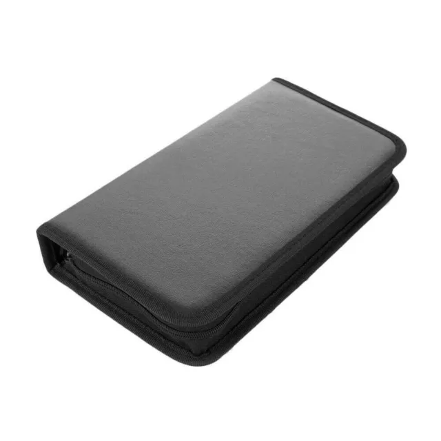 80x Car Storage Holder Case Wallet Organizer Portable Disc CD VCD DVD Carry Bag 3