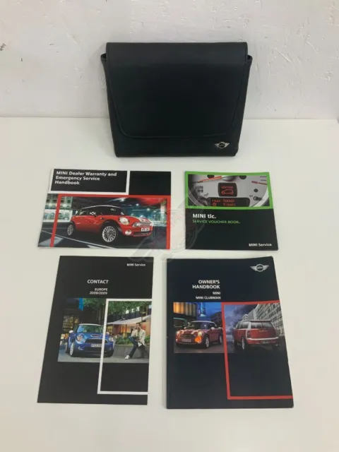 BMW Mini R55 R56 2007 - 2013 Manual Book Pack Service Wallet 2013