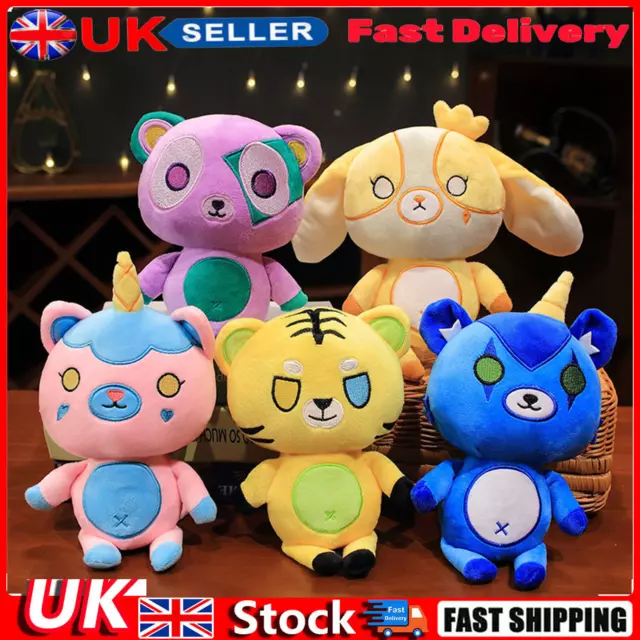 20cm Fluffy Funneh Plush Toy Its The Krew Merch Cartoon Teddy Bear Kid Gift Doll