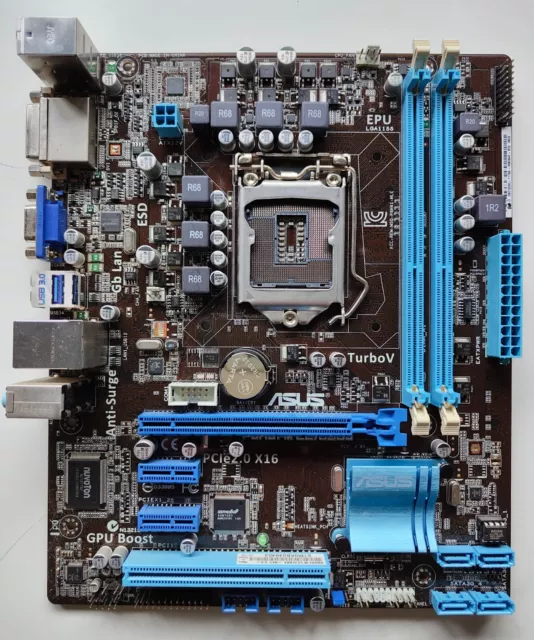 Placa base ASUS P8H61-M LE/USB3, mATX, LGA 1155/Sockel H2, DDR3, PCIe 2.0 x16