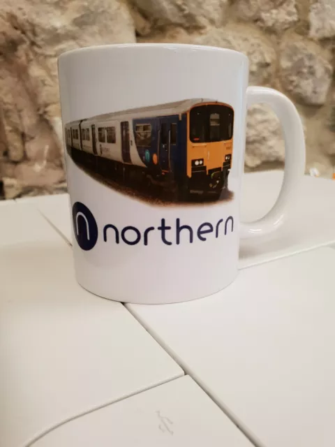 Northern Class 150 Pacer train current livery British Rail Railway Cup / Mug BR