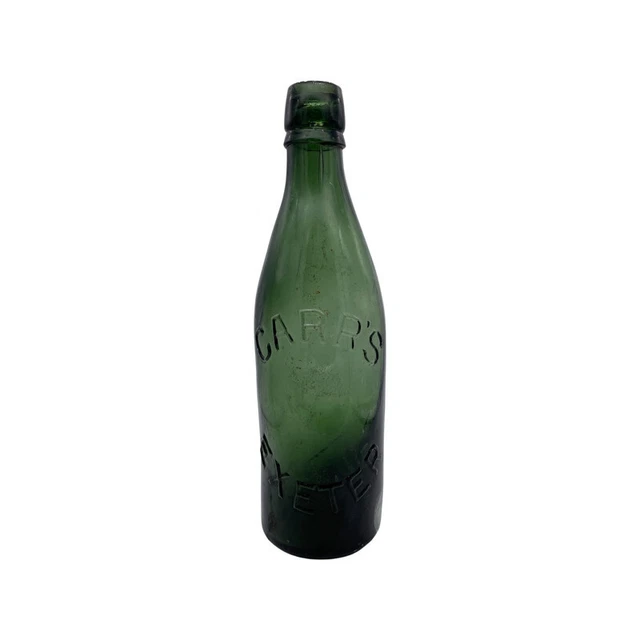 Carrs Exeter Devon Green Screw Top Bottle