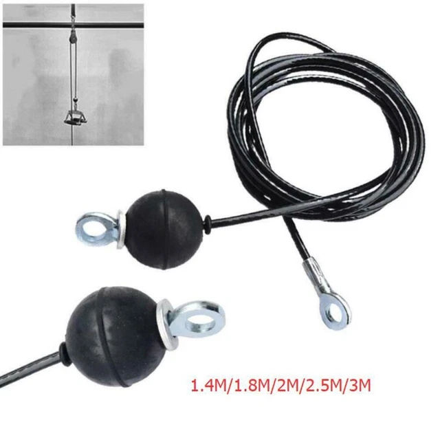 CorDuo Kit De Montage De Système Câbles Suspension 1m Chrome Mat