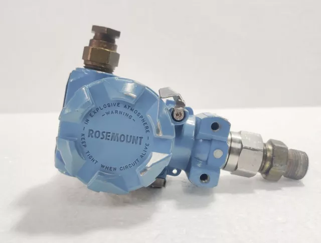 Rosemount 2088 G0A22A1E8Q4 Cal. 0 To 1500 MM H20 Pressure Transmitter