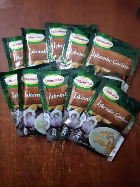 Confezione da 10 zuppa Iskembe Corbasi/taglia USTASINDAN.