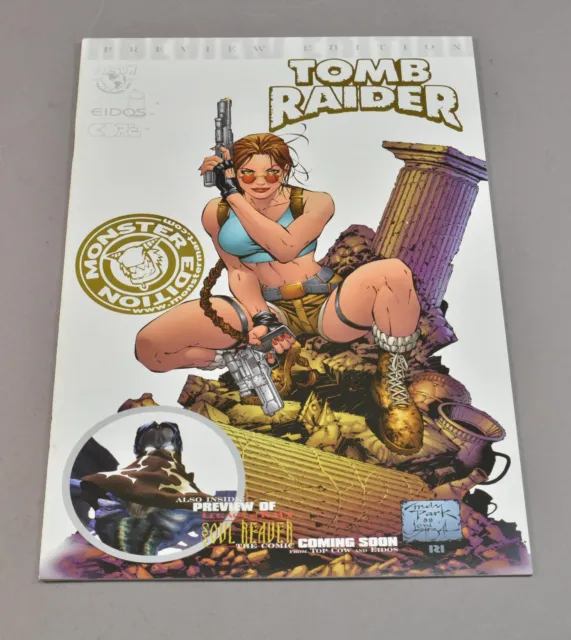 Top Cow Prod. Tomb Raider Preview Foil Monster Edition graded 9.6 by seller!