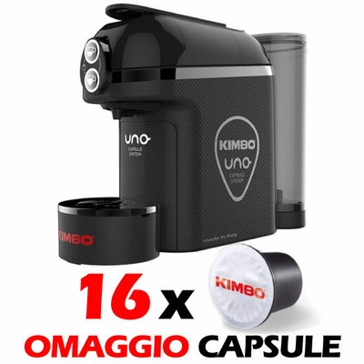 Illy Macchina Caffè Uno Sistem Cappuccino Kimbo Illy con Cappuccinatore con omaggio 