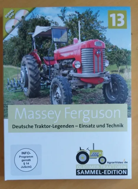 Oldtimer-Traktoren Sammeledition Nr.13 MASSEY FERGUSON (2er DVD-Box) - NEU & OVP