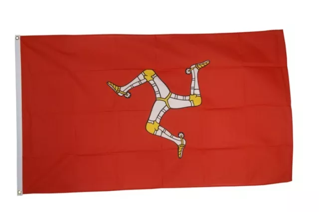 Großbritannien Isle of Man Hissflagge britische Fahnen Flaggen 60x90cm