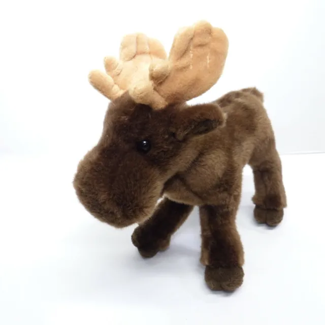 Douglas Cuddle Toy 12" Long Standing Moose Plush Stuffed Animal