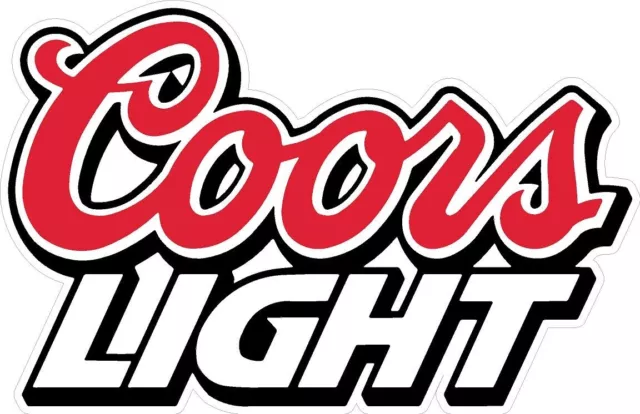 Coors Light Racing Sticker FOR SALE! - PicClick