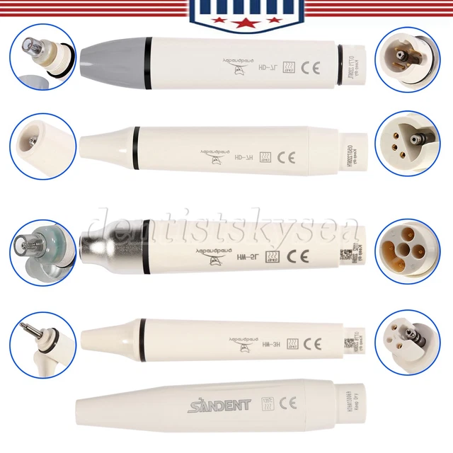 Woodpecker Original Dental Ultrasonic Piezo scaler LED Handpiece Tips