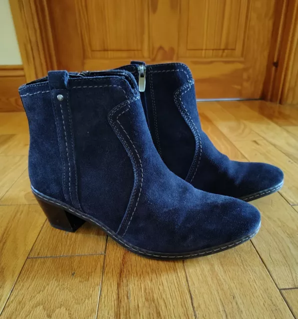 WOMENS ANKLE BOOTS Marks Spencer M S Soft Black Leather Uk Size 4.5 EU 37.5 9.99 PicClick UK