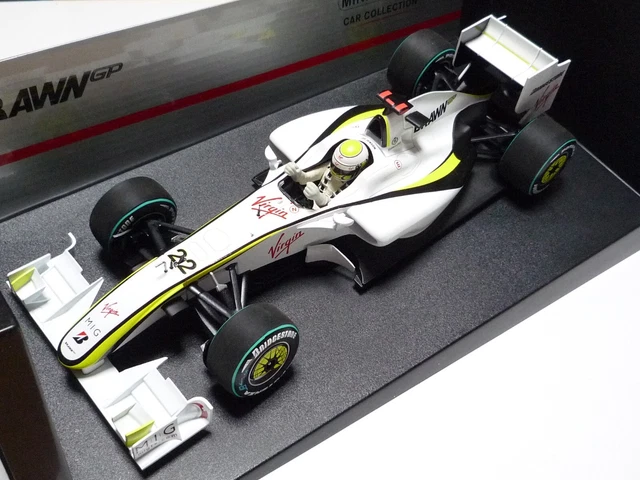 MINICHAMPS 1/18 BRAWN Gp Bgp 001 J. Button Winner Australian Gp 2009 £ ...