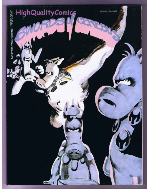 SWORDS of CEREBUS #1, 5th print, VF, Dave Sim, Indy, 1986, more in store