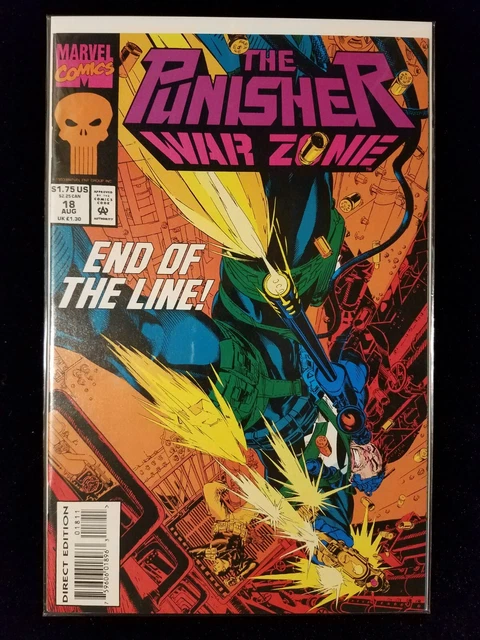PUNISHER: WAR ZONE Comic #18 (Aug 1993, Marvel) 9.6 NM+