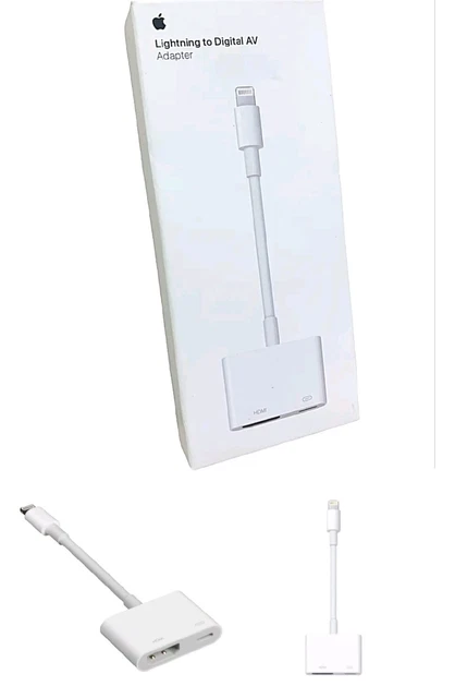 Apple Lightning to HDMI Digital AV Adapter Model A1438 