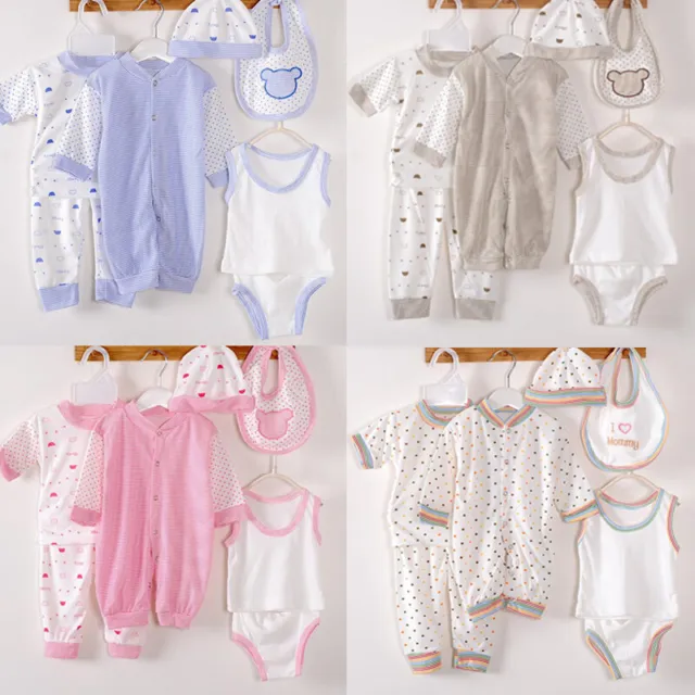 Newborn Baby Clothes Top Pyjama 0-3M Shirt Outfit Infants Romper Set Unisex