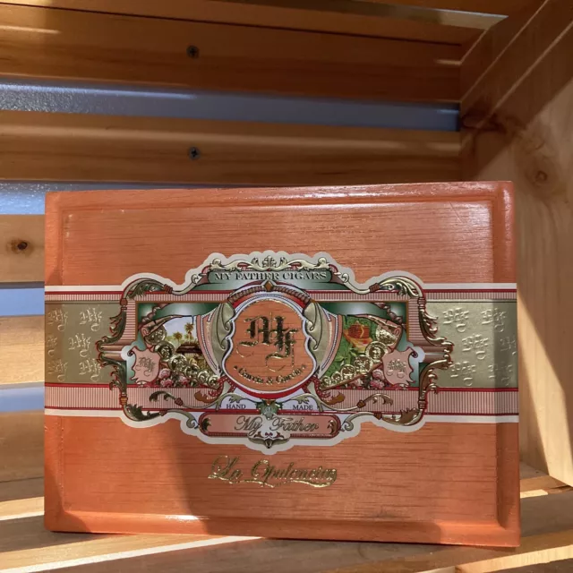 Wooden Cigar Box, Wood, Empty, Same Day Shipping! My Father