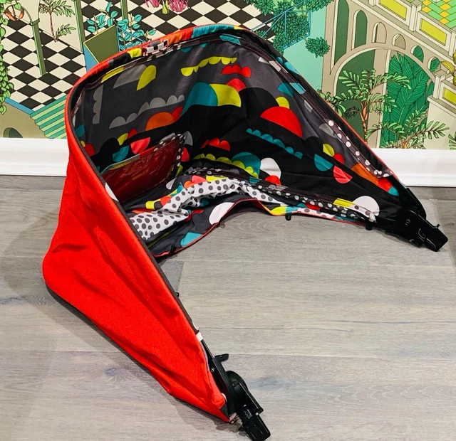 ●️ Mamas & Papas SOLA2 HELLROT KINDERWAGENHAUBE passt SOLA URBO 2 TAYO ZOOM NEU