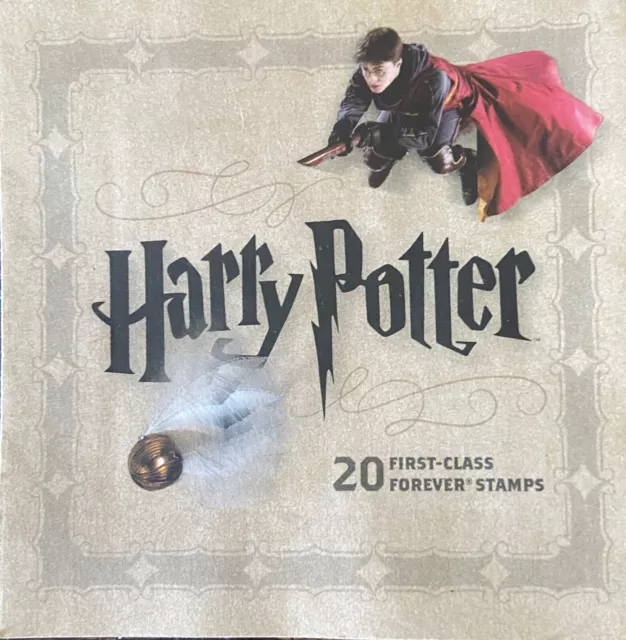 2013 USPS Harry Potter 20 First-Class Forever Postage Stamps Collectors Book