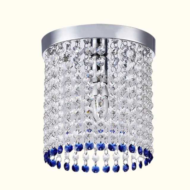 Crystal Chandelier Ceiling Glass Light Crystal Pendant Lamp