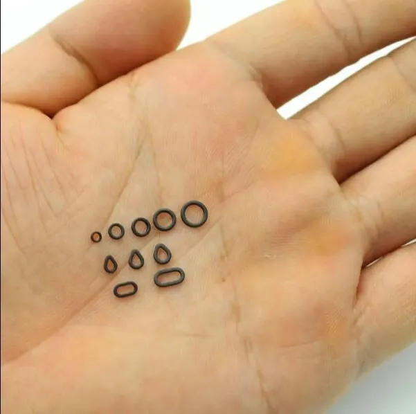 carp fishing rig rings Tippet Ring Tear Oval Q Ring Hair Ring