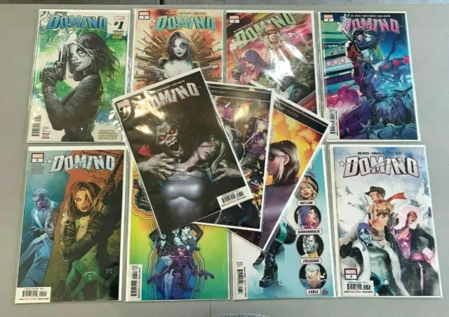 Marvel Comics DOMINO #1-10 (2018) + Annual + DIGITAL - FULL RUN Gail Simone