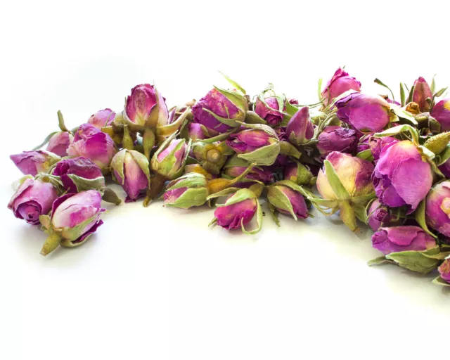 Vela de jabón de rosa rosa rosa, flores de rosa seca, artesanal, té, popurrí 5 g - 500 g
