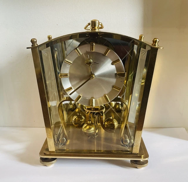 Pendule Mécanique De Bureau Victoria – Laiton Antique – Fabriquée En Inde