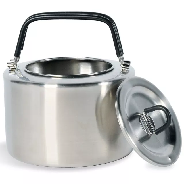 NEU Tatonka Wasserkessel H2O Pot 1.5 L stainless für Camping Outdoor Survival