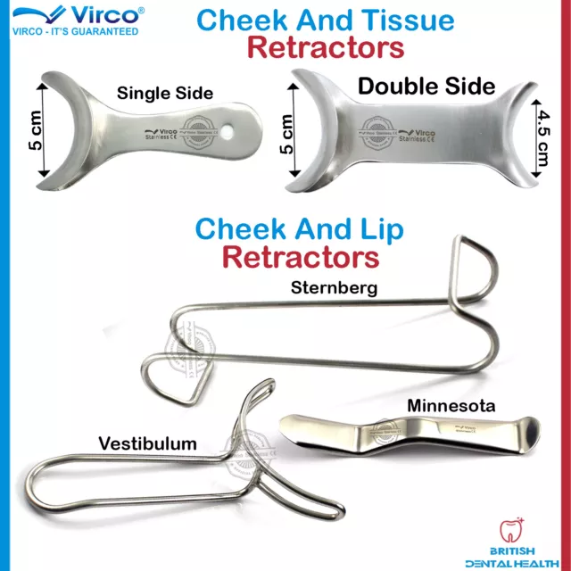 Dentaire Rétracteurs Joue Et Bord Bouche Tissue Ouvert Sternberg Vestibulum