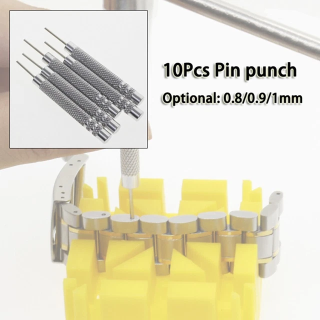 2 Extracteurs D'aiguilles De Montre En Acier Inoxydable - Longueur 10,5 Cm