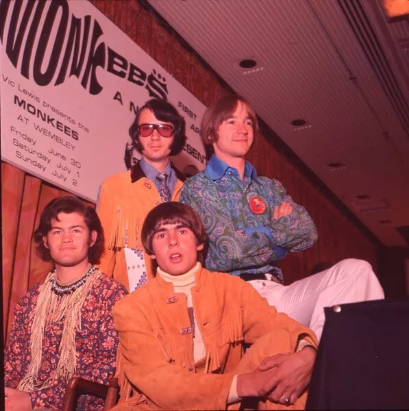 The Monkees Davy Jones Micky Michael Peter Photo Shoot Original Transparency