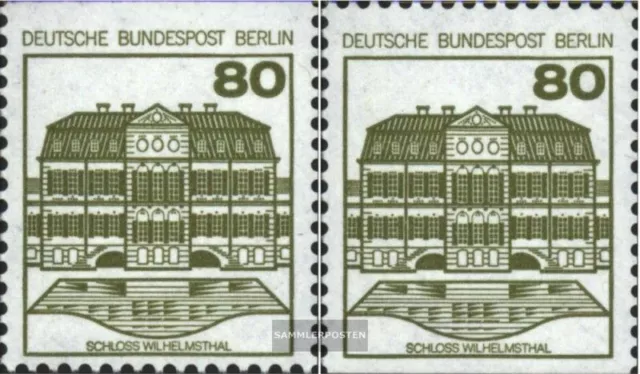 Berlin (West) 674C-674D (kompl.Ausgabe) postfrisch 1982 Burgen und Schlösser