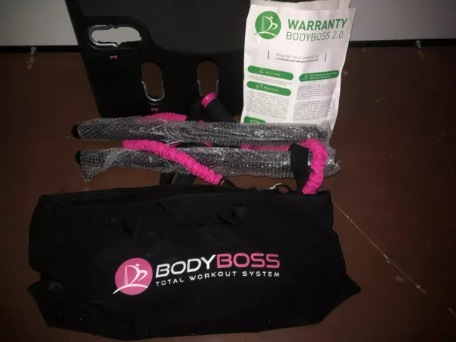 Bodyboss 2.0 - Entièrement Portable Maison Gym Bande Résistance Workout Paquet 2